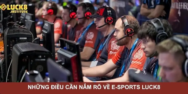 E-Sports Luck8 Và Loạt Kèo Đấu Được Yêu Thích Nhất 2025 1 nhung-dieu-can-nam-ro-ve-e-sports-luck8